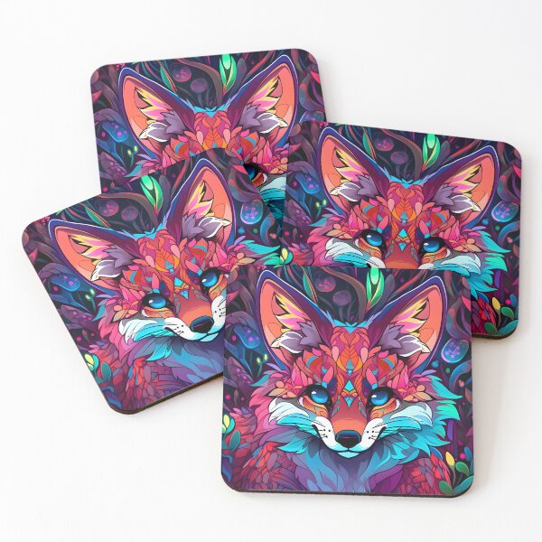Item preview, Magic Rainbow Fox designed and sold by SecretDicer.