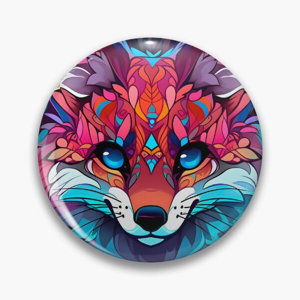 Item preview, Magic Rainbow Fox designed and sold by SecretDicer.