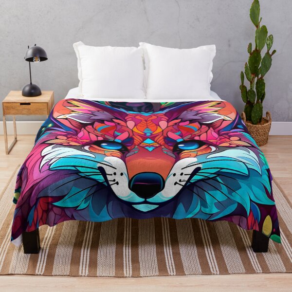 Item preview, Magic Rainbow Fox designed and sold by SecretDicer.
