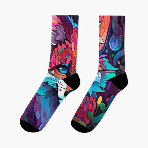 Item preview, Magic Rainbow Fox designed and sold by SecretDicer.