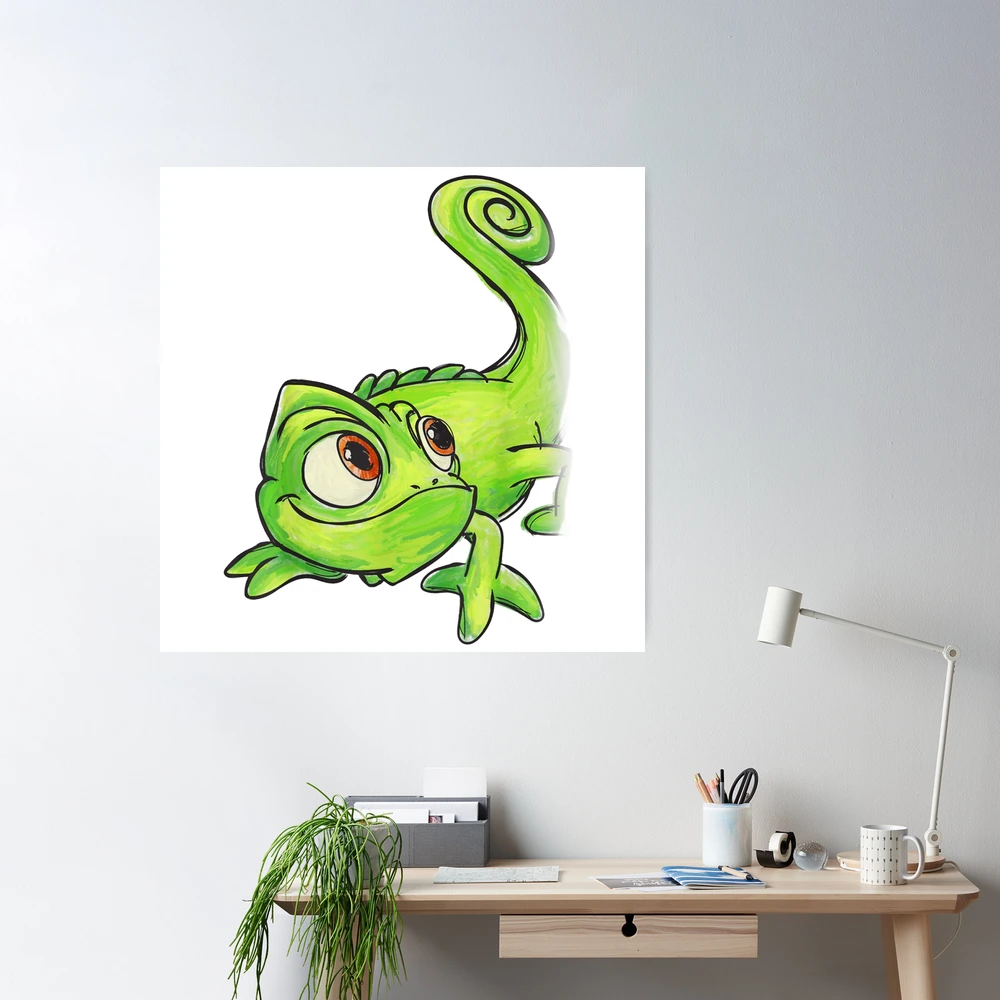 Tangled pascal sketch Art Board Print for Sale by dickyroundtyml