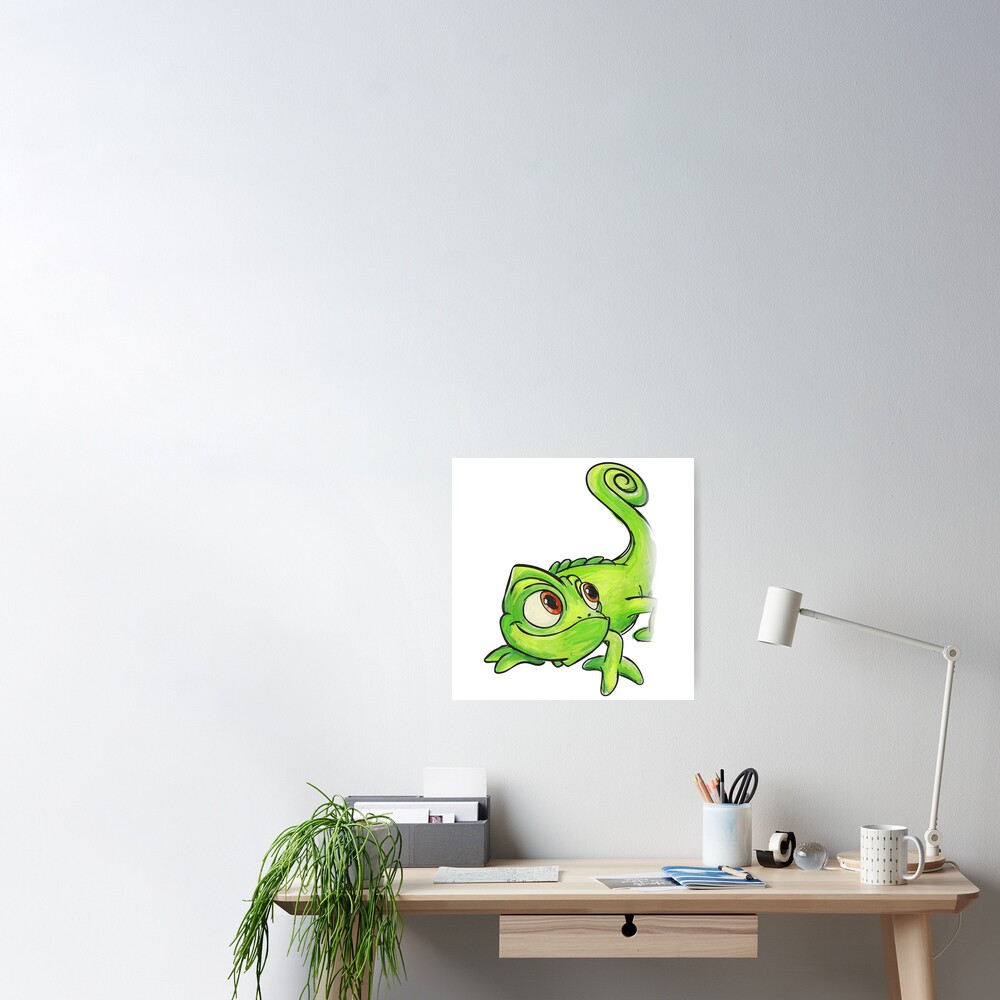 Tangled pascal sketch Art Board Print for Sale by dickyroundtyml