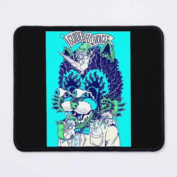 Item preview, Guided by Voices - Crazy Cat and Rats poster, original illustration for the legendary alternative ro  designed and sold by AbctDesig.