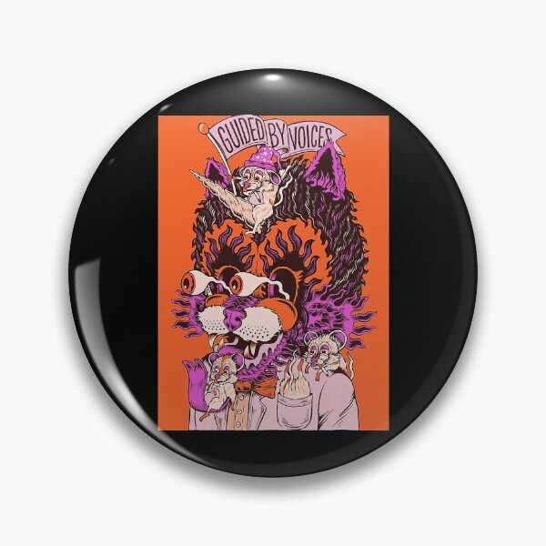 Item preview, Guided by Voices - Crazy Cat and Rats poster, original illustration for the legendary alternative ro designed and sold by AbctDesig.