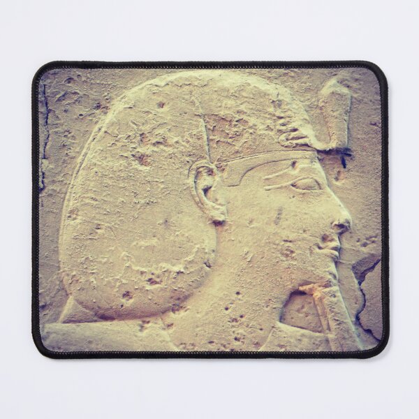 Item preview, Pharaoh Seti I , profile, vintage photo, Karnak temple, ancient Egypt photography designed and sold by art-of-egypt.