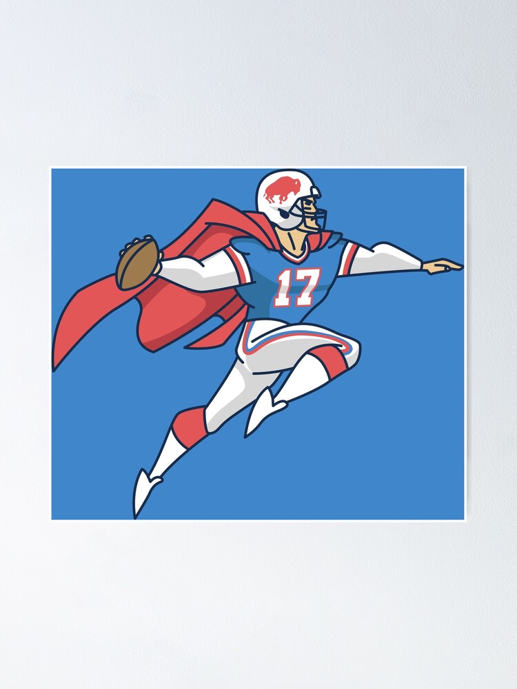 Buffalo Bills QB Josh Allen  Nfl football art, Nfl football wallpaper,  Football illustration