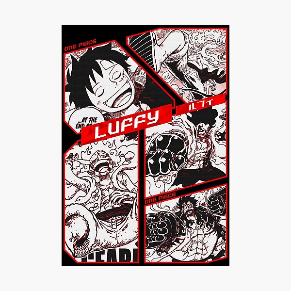 Plaid Manga One Piece Monkey D. Luffy Tout Doux sur Logeekdesign