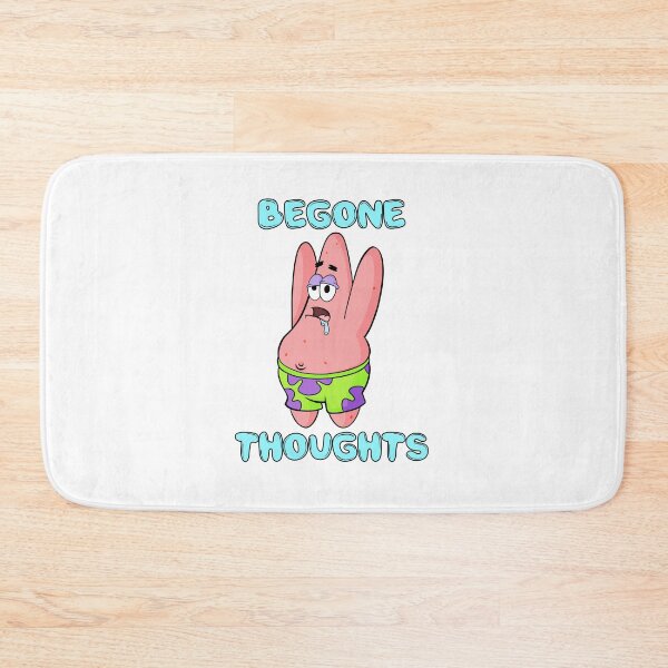 Item preview, Begone thoughts starfish sticker designed and sold by FaultyOverlord.