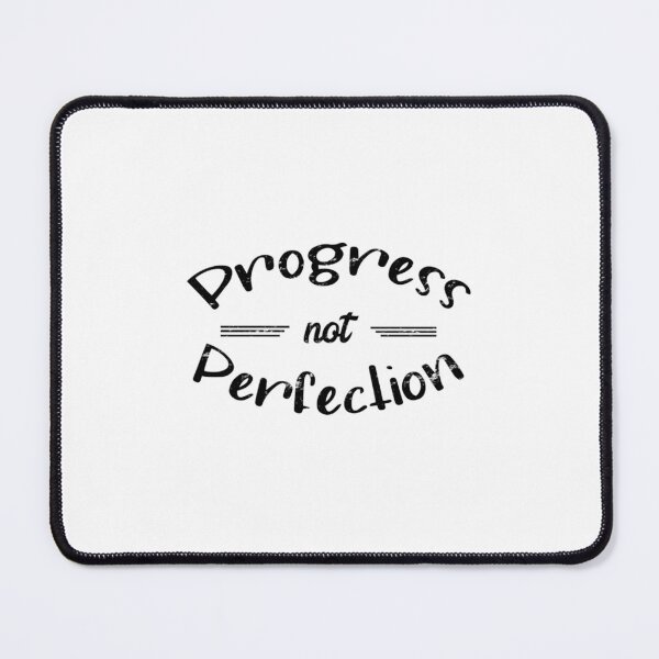 Item preview, Progress Not Perfection - distressed grunge effect designed and sold by RecoveryRox.