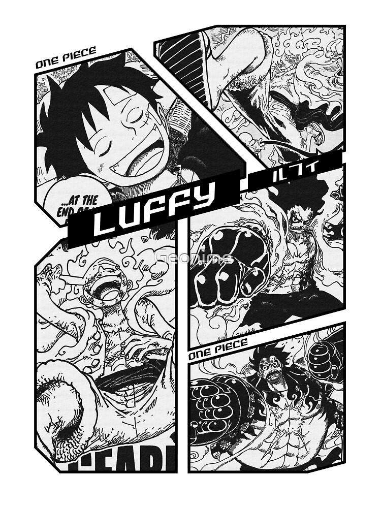 Luffy All Gear Anime One Piece Manga Panels Wallpaper Decoration