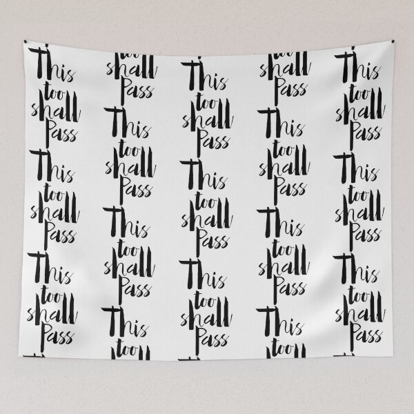 Item preview, This Too Shall Pass designed and sold by RecoveryRox.