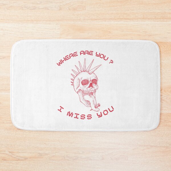 Item preview, Skull Where are you Rock B-182Redbubble  designed and sold by alexanduxbeckhe.