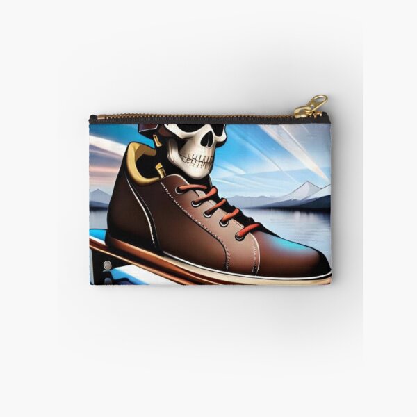 Item preview, Skeleton on skateboard designed and sold by MyStickeroonies.