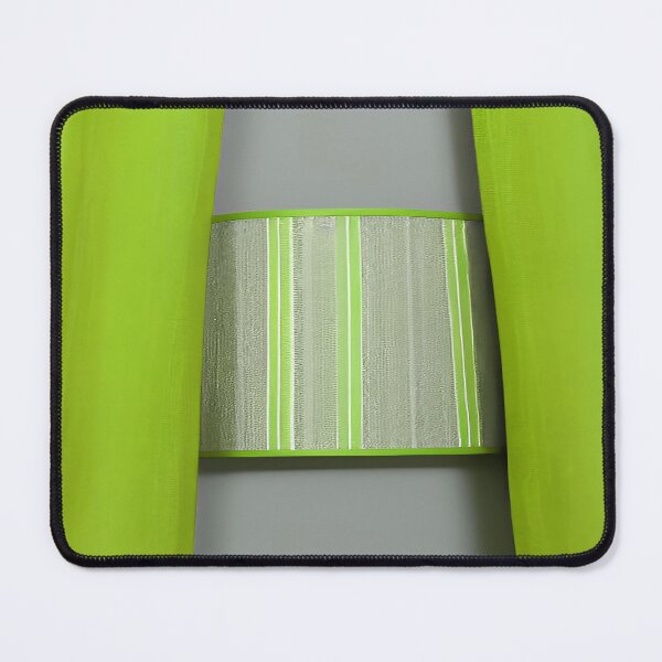 Item preview, Fabric Lime Green Vertical Stripes designed and sold by deniselynnimage.