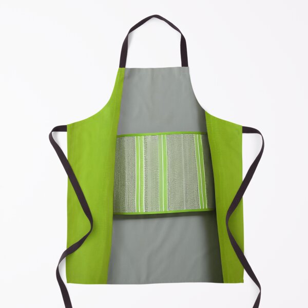 Aperçu de l'œuvre Fabric Lime Green Vertical Stripes créée et vendue par deniselynnimage.