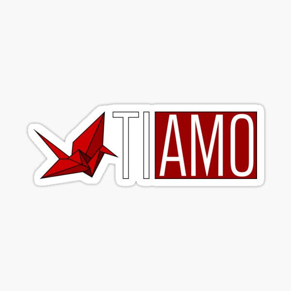 Item preview, Ti amo #3 La Casa de Papel designed and sold by MAN  FROM MARS.
