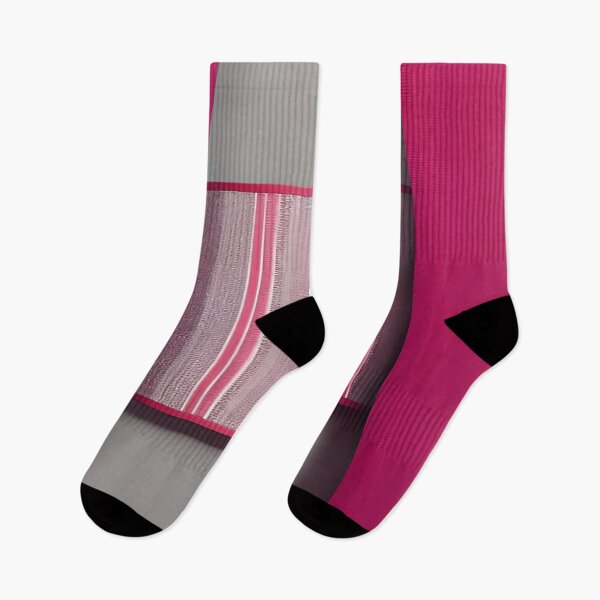 Item preview, Fabric Hot Pink Vertical Stripes  designed and sold by deniselynnimage.