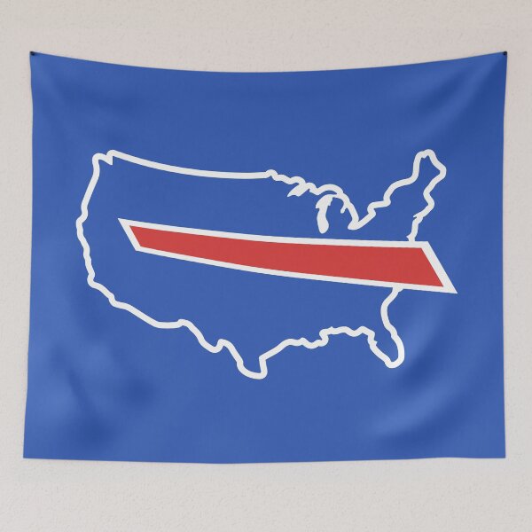 Item preview, Buffalo America's Team Football League Cartoon Logo designed and sold by Southtowns Carl.
