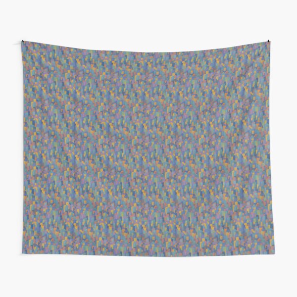 colored buildings Tapestry