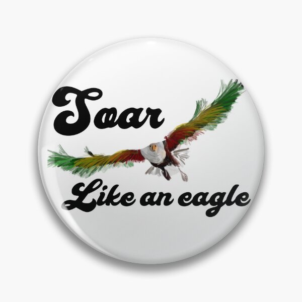 Item preview, Soar like an eagle Zimbabwe fish eagle designed and sold by Quirkypieces.
