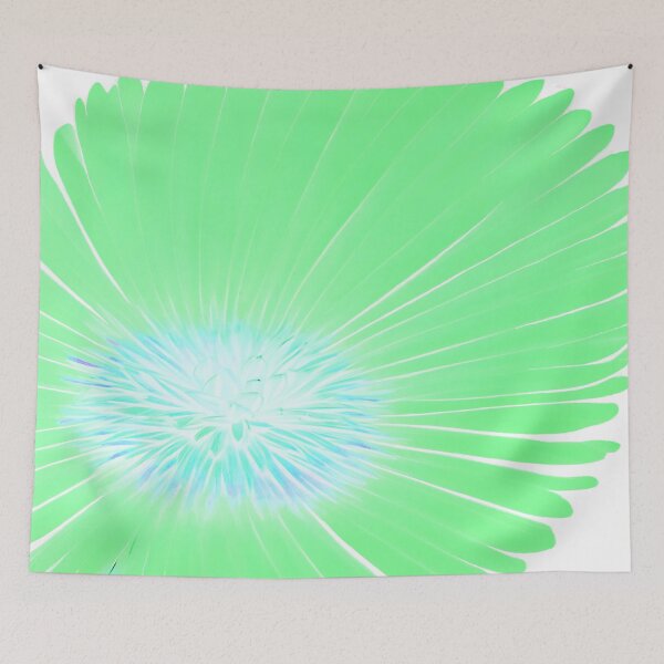 Item preview, Single Flower Green Colored Petals designed and sold by deniselynnimage.