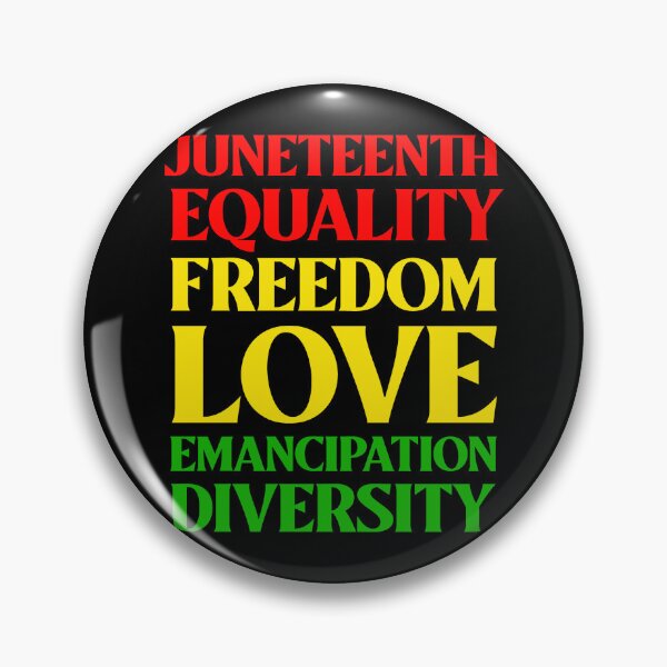 Item preview, Juneteenth, Equality, Freedom, Love, Emancipation, Diversity designed and sold by Winter--Flowers.