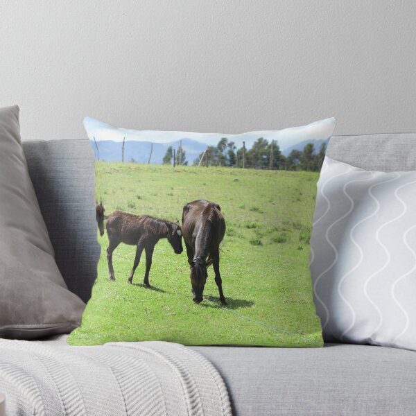 Item preview, Yegua y Colts en una colina designed and sold by rhamm.