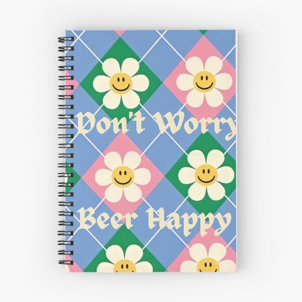 Item preview, Cheerful Daisy Delights: Don't Worry, Beer Happy designed and sold by Yolanda Bueno.