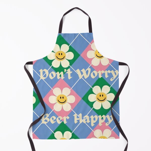 Item preview, Cheerful Daisy Delights: Don't Worry, Beer Happy designed and sold by Yolanda Bueno.
