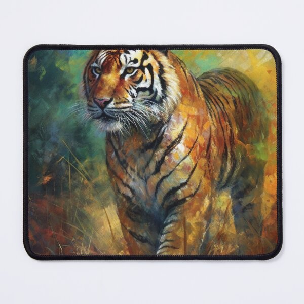Item preview, Wildlife Wild Animals Unique Creatures Abstract Art Majestic Tiger designed and sold by MPCFICTION.