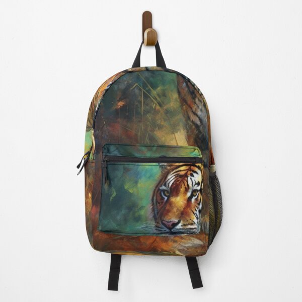 Item preview, Wildlife Wild Animals Unique Creatures Abstract Art Majestic Tiger designed and sold by MPCFICTION.