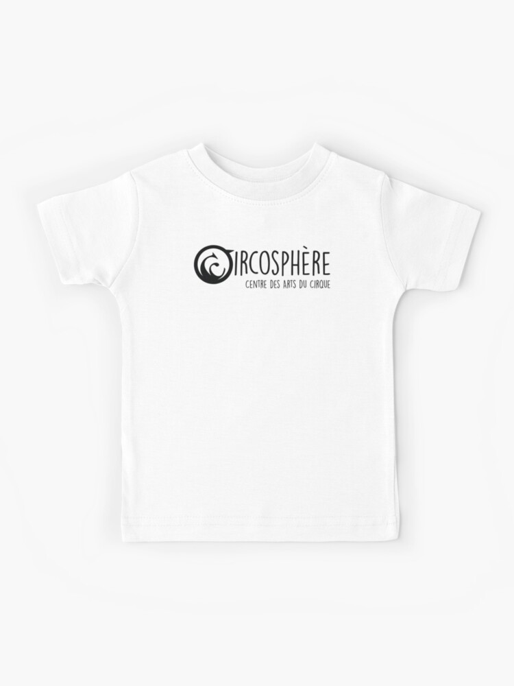 Aperçu 1 sur 2. T-shirt enfant avec l'œuvre Circosphère Centre des arts du cirque HABITS ENFANT créée et vendue par Circosphere.