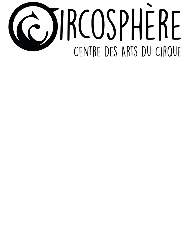 Aperçu 2 sur 2. T-shirt enfant avec l'œuvre Circosphère Centre des arts du cirque HABITS ENFANT créée et vendue par Circosphere.