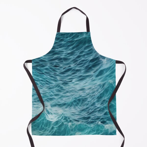 Item preview, Blue ocean waves aerial view designed and sold by CreativeJunglee.