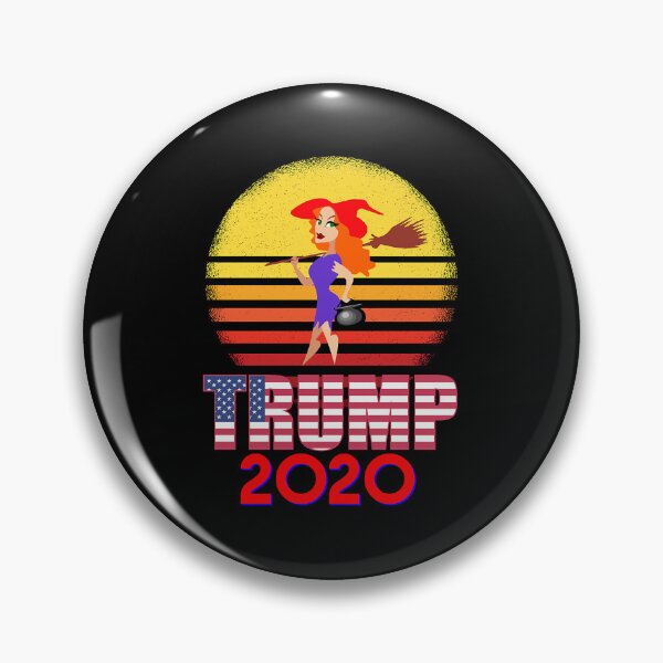 Artikelvorschau, 2020 Donald Trump Silhouette Republikaner Redhat Witch Sunset lustiges sarkastisches politisches Design entworfen und verkauft von adfordakesha.