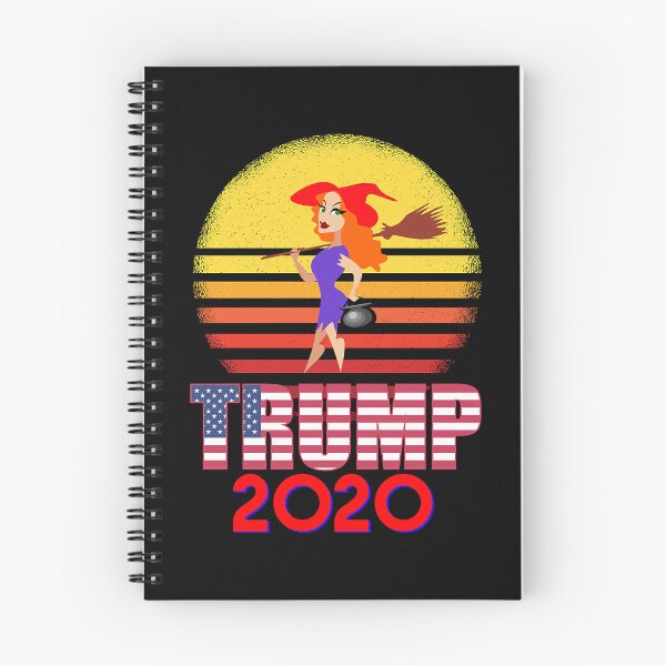 Item preview, 2020 Donald Trump silhouette Republican Redhat Witch Sunset funny sarcastic political design designed and sold by adfordakesha.