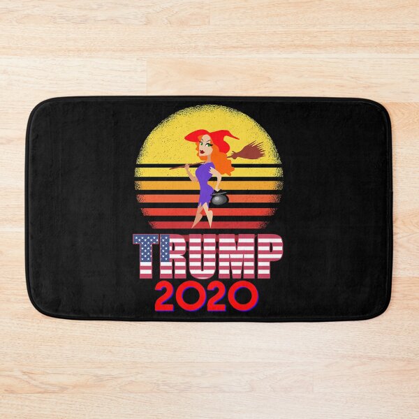 Item preview, 2020 Donald Trump silhouette Republican Redhat Witch Sunset funny sarcastic political design designed and sold by adfordakesha.