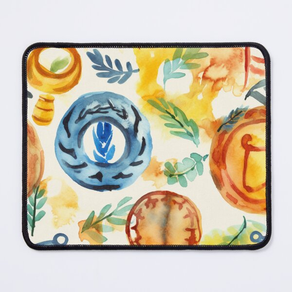 Item preview, Mythological Narratives: Vibrant Watercolor Pattern designed and sold by GiveMeMood.