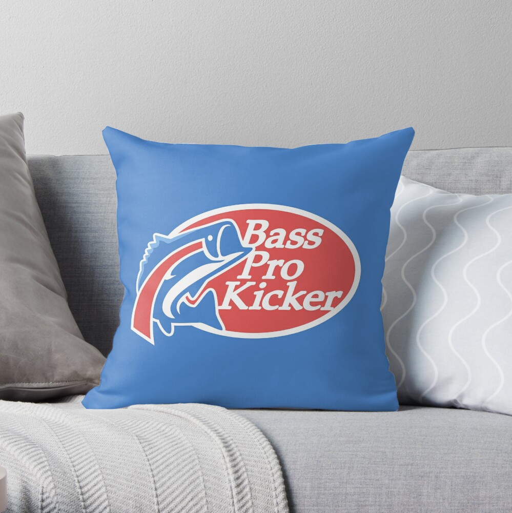 Bass Kicker Pop Art Buffalo Logo Design | Sticker