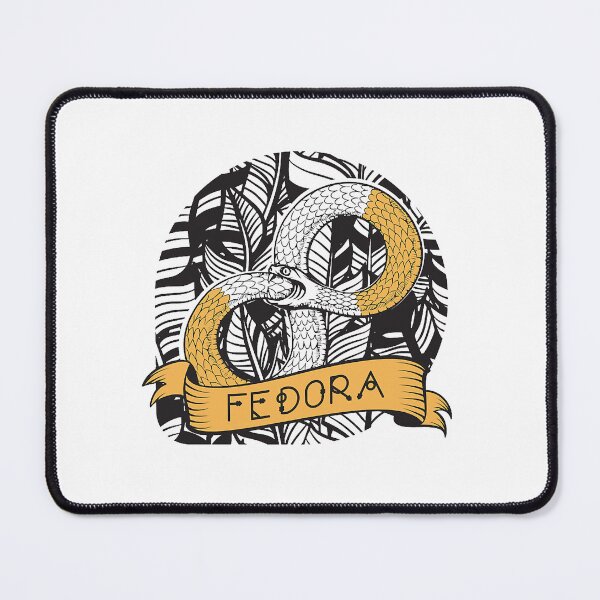 Item preview, Fedora Linux (colored) designed and sold by adfordakesha.
