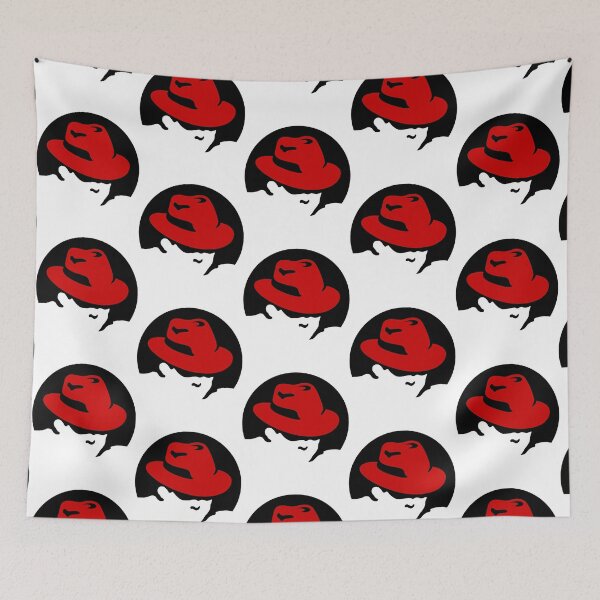 Item preview, linux redhat sticker designed and sold by adfordakesha.