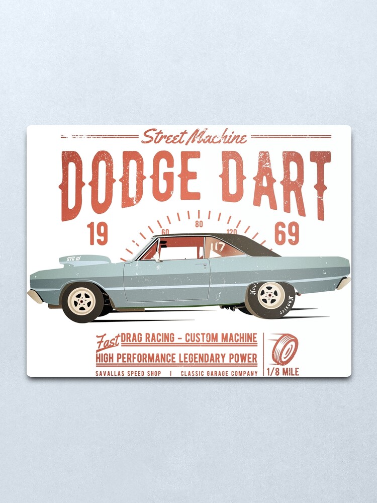 Alternative Ansicht von Dodge Dart Dragster Street Machine 1969 Metallbild
