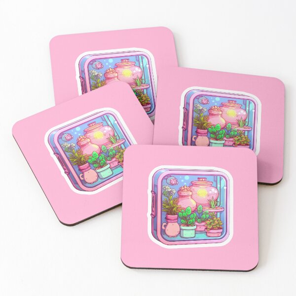 Item preview, Pinky Garden Delight Sticker designed and sold by NightDumpling.