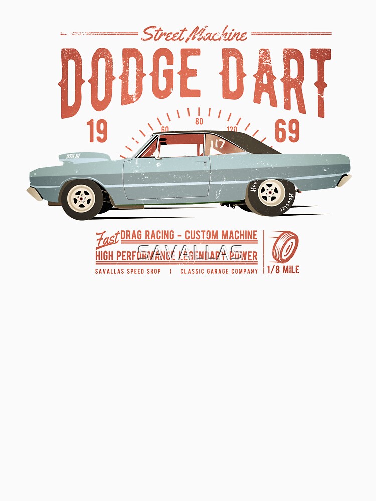 Dodge Dart Dragster Street Machine 1969 von SAVALLAS