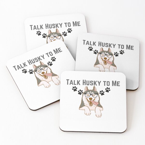 Item preview, Talk Husky to Me designed and sold by LunarDogs.
