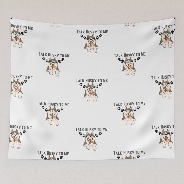 Item preview, Talk Husky to Me designed and sold by LunarDogs.