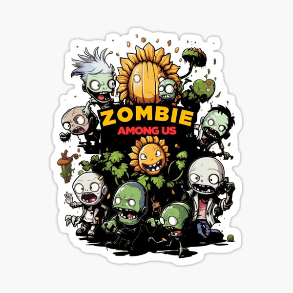 Plants Versus Zombies 2 Neon Mixtape Tour Plants Stickers Sticker for Sale  by Xavier Vandenberg