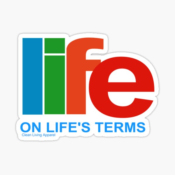 Item preview, Narcotics Anonymous Life On Life_s Terms 80s 90s Retro NA AA Gifts designed and sold by FeedmyDesigns.