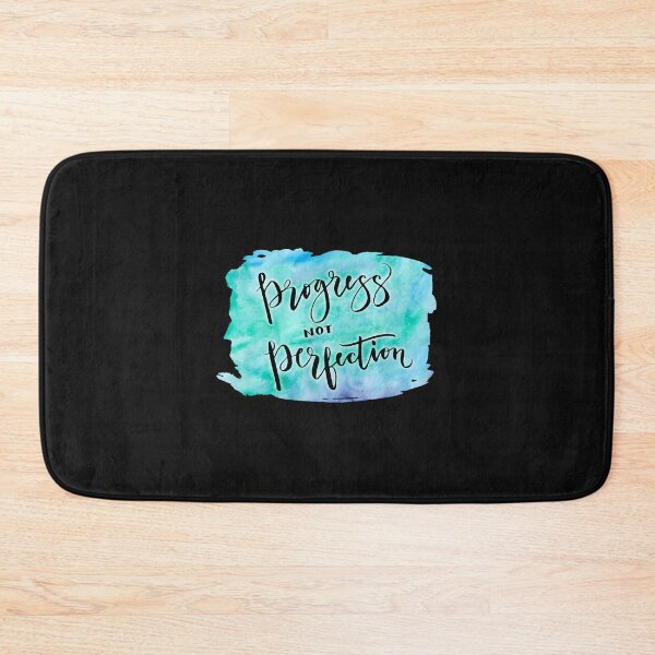 Item preview, Progress not Perfection designed and sold by FeedmyDesigns.