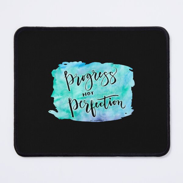 Item preview, Progress not Perfection designed and sold by FeedmyDesigns.